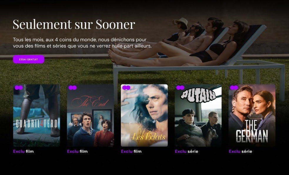 Fini Universciné et Filmo : en 2026, place à Sooner !