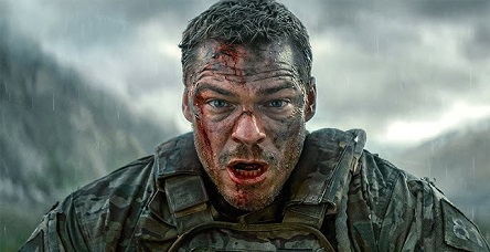 Alan Ritchson combat un robot énervé dans War Machine